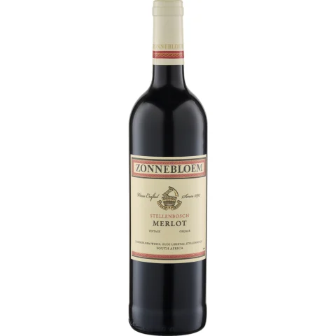 Zonnebloem Merlot, WO Stellenbosch, Western Cape, 2022, Rotwein