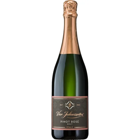 Vier Jahreszeiten Pinot Rosé Sekt , Brut, Pfalz, Pfalz, Schaumwein