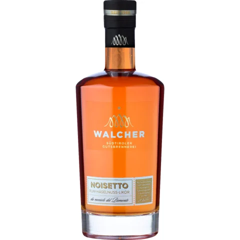Walcher Noisetto Rum-Haselnusslikör, Italien, 0,7 L, 21% Vol., Spirituosen