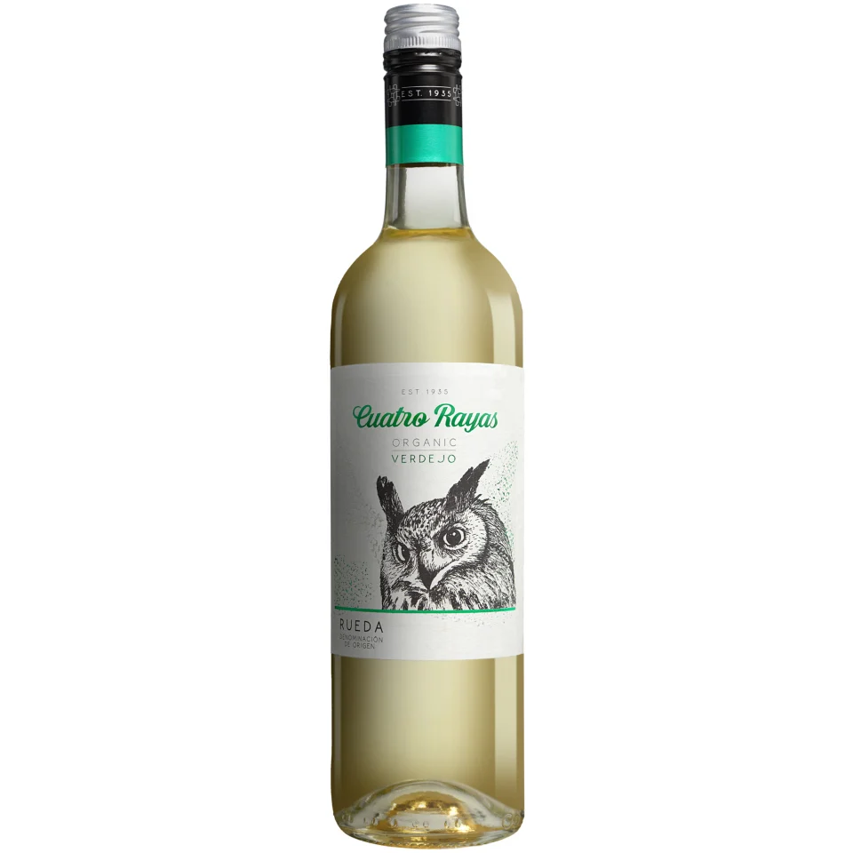 Cuatro Rayas Verdejo Organic 2025 0.75L 13% Vol. Weißwein Trocken aus Spanien