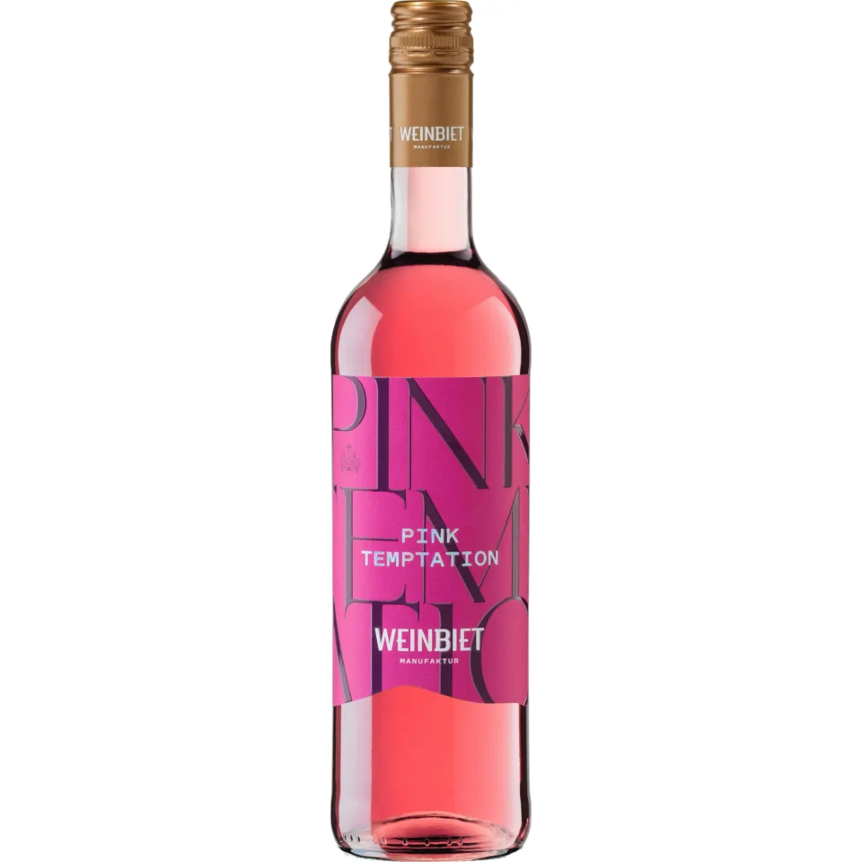 Weinbiet Pink Temptation, Trocken, Pfalz, Pfalz, 2025, Roséwein