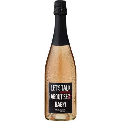 Bauer Sekt No Sex Pinot Noir Rosé, Trocken, Pfalz, Pfalz, 2022, Schaumwein