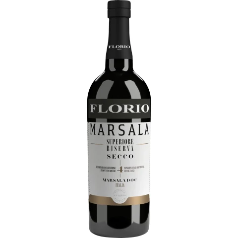 Florio Marsala Superiore Riserva Secco, Marsala Superiore DOC, 18,5% Vol., Sizilien, Spirituosen