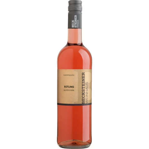 Becksteiner Winzer Weinhaus Rotling, Halbtrocken, Baden, Baden, 2024, Roséwein