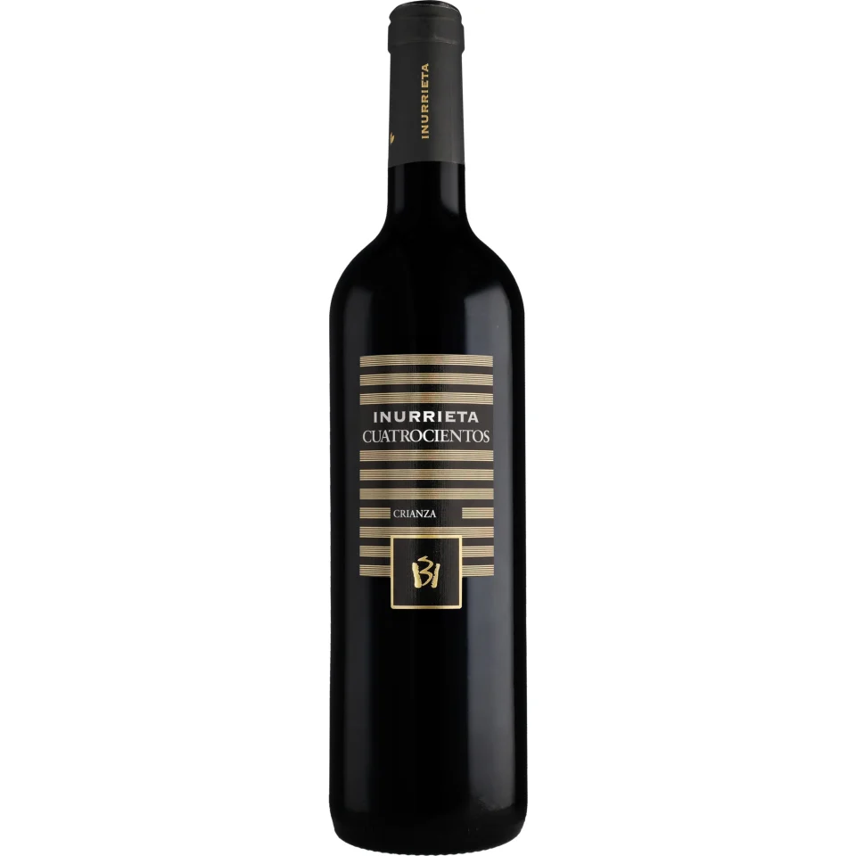 Inurrieta Cuatrocientos Crianza 2023 0.75L 14.5% Vol. Rotwein Trocken aus Spanien