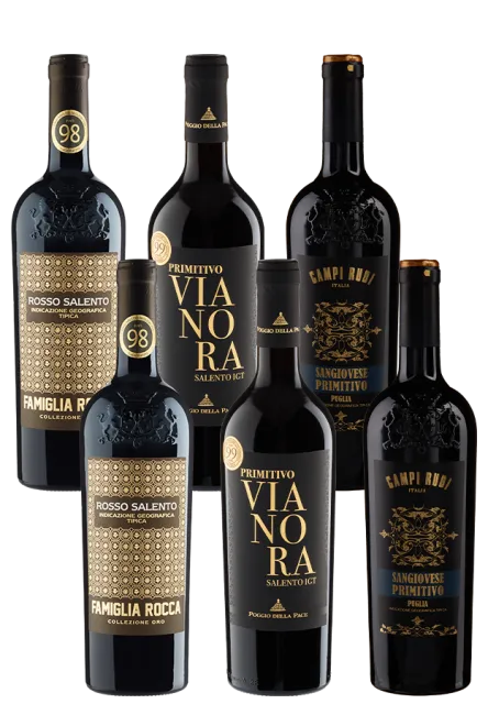 6er-Paket Luca Maroni Favoriten - Weinpakete aus Italien