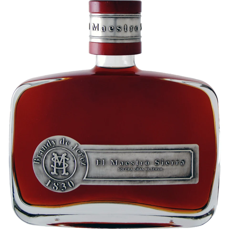 Brandy El Maestro Sierra Solera Gran Reserva - 0,7 L. 0.7L 40% Vol. Brandy aus Spanien