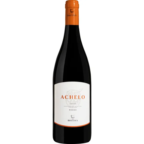 Achelo Rosso, Cortona DOC, Toskana, 2023, Rotwein