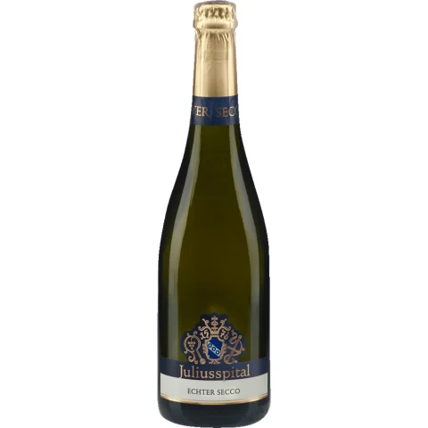 Juliusspital Echter Secco, Deutscher Perlwein mit zugesetzter Kohlensäure, Franken, Perlwein / Secco