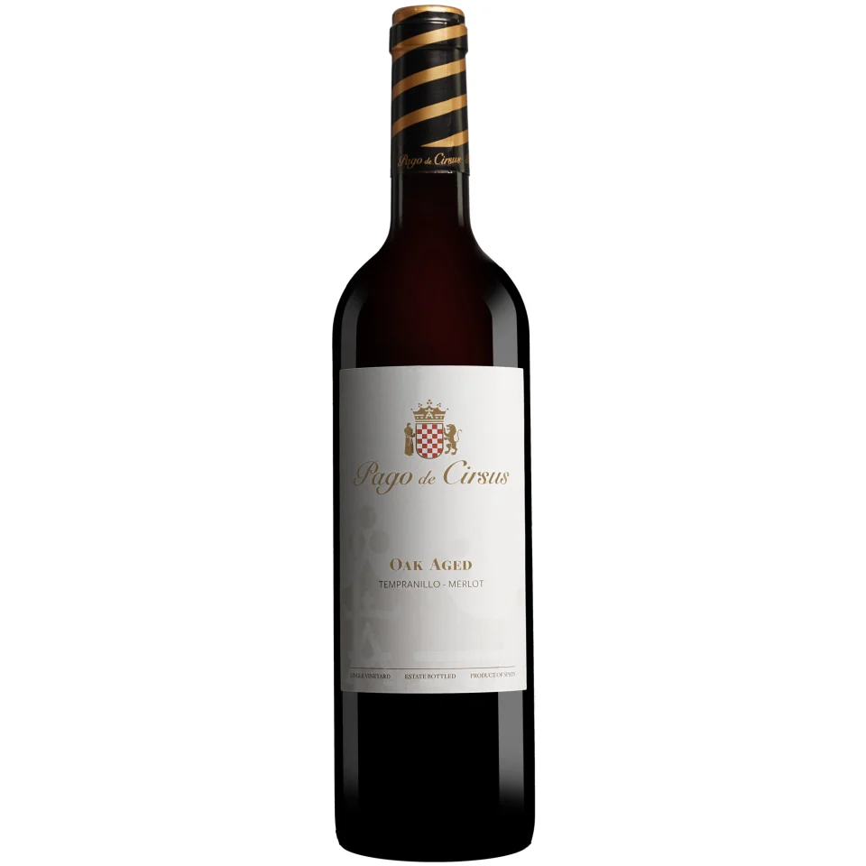 Pago de Cirsus »Oak Aged« 2024 0.75L 14% Vol. Rotwein Trocken aus Spanien