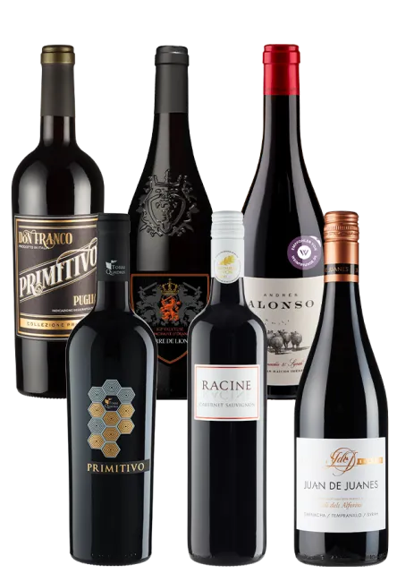 6er-Kennenlernpaket Rotwein-Favoriten - Weinpakete