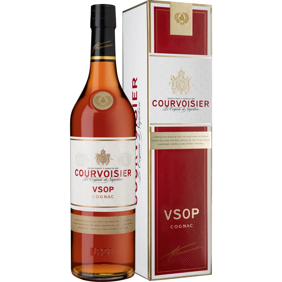Courvoisier VSOP Cognac, Cognac AOC, 0,7 L, 40% Vol., In Geschenkverpackung, Präsente