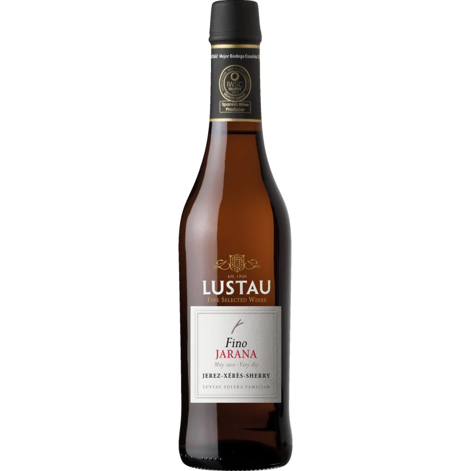Lustau Jarana Fino Sherry, Jerez-Xérès-Sherry DO, 0,375 L, Andalusien, Spirituosen