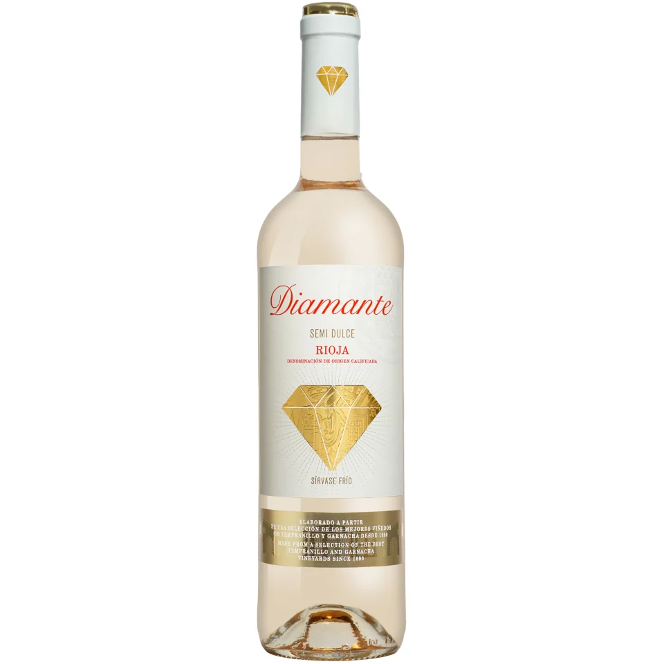 Diamante Semi-Dulce Rosado 2025 0.75L 12.5% Vol. Roséwein Lieblich aus Spanien