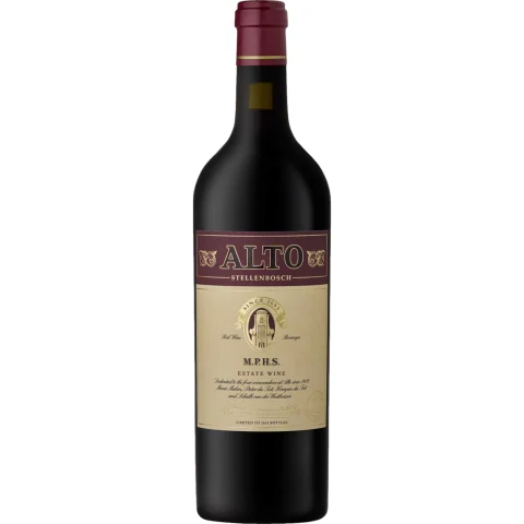 Alto M.P.H.S., WO Stellenbosch, Western Cape, 2017, Rotwein