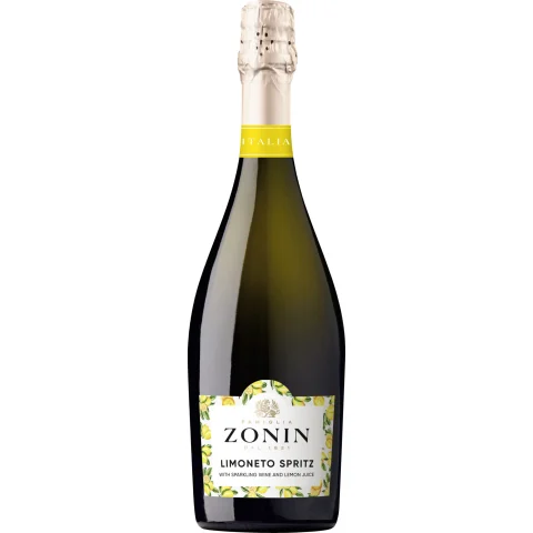 Zonin Limoneto Spritz, aromatisierter weinhaltiger Cocktail, Venetien, Schaumwein