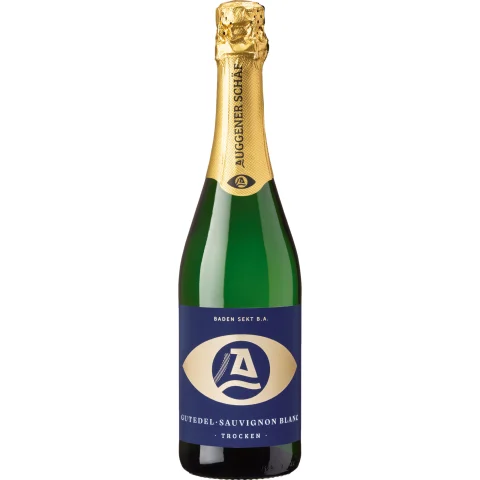 Winzerkeller Auggener Schäf Gutedel-Sauvignon Sekt, Trocken, Baden, Baden, 2023, Schaumwein