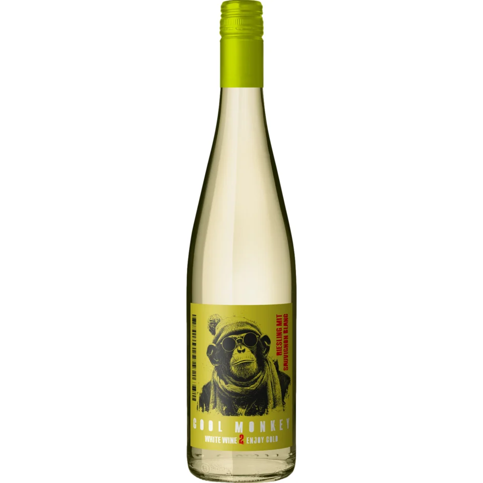 Cool Monkey Riesling mit Sauvignon Blanc, Feinherb, Württemberg, Württemberg, Weißwein