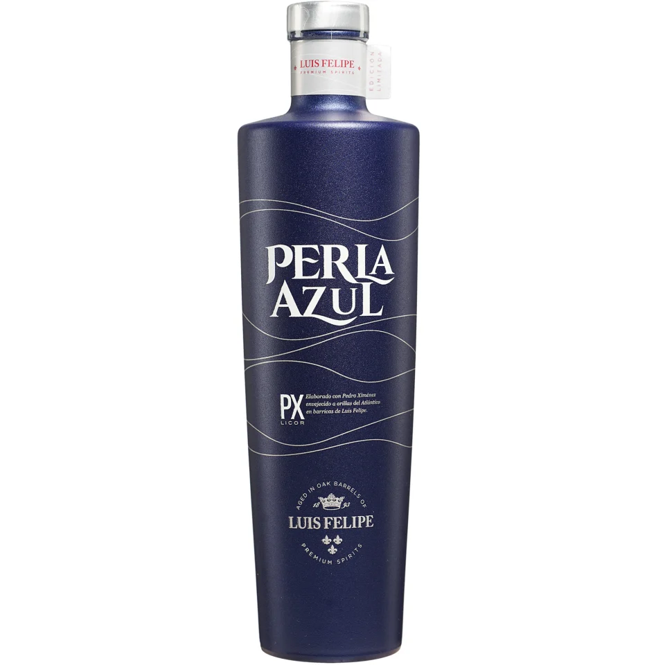Luis Felipe Perla Azul Likör Pedro Ximénez - 0,7 L. 0.7L 15% Vol. aus Spanien
