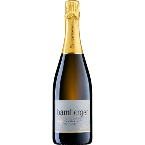 Bamberger Grand Pinot Grand Réserve Sekt, Brut Nature, Nahe, Nahe, 2017, Schaumwein