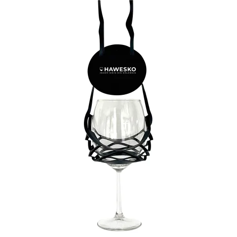 Hawesko.de Vinstrip Glassling, mit Spritzschutzdeckel, schwarz, Accessoires