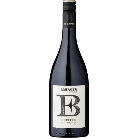 Bauer Meisterstück Cuveé, Trocken, Pfalz, Pfalz, 2022, Rotwein