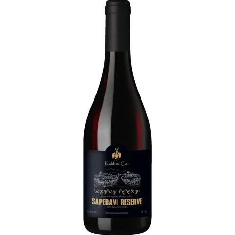 Kakheti Co. Saperavi Reserve, Halbtrocken, Georgien, Kakheti, 2022, Rotwein