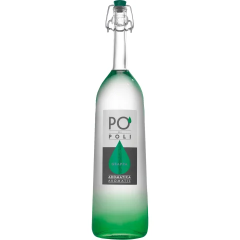 Grappa Po' di Poli Aromatica Traminer, 0,70 L, 40 % Vol., Spirituosen