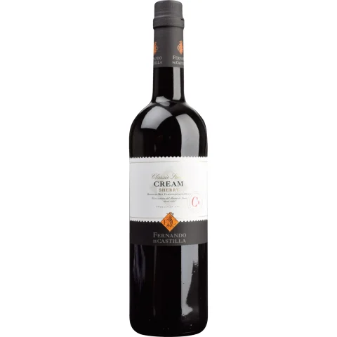 Fernando De Castilla Sherry Premium Cream Sweet, Jerez/Xerez/Sherry DO, 17% Vol., Andalusien, Spirituosen