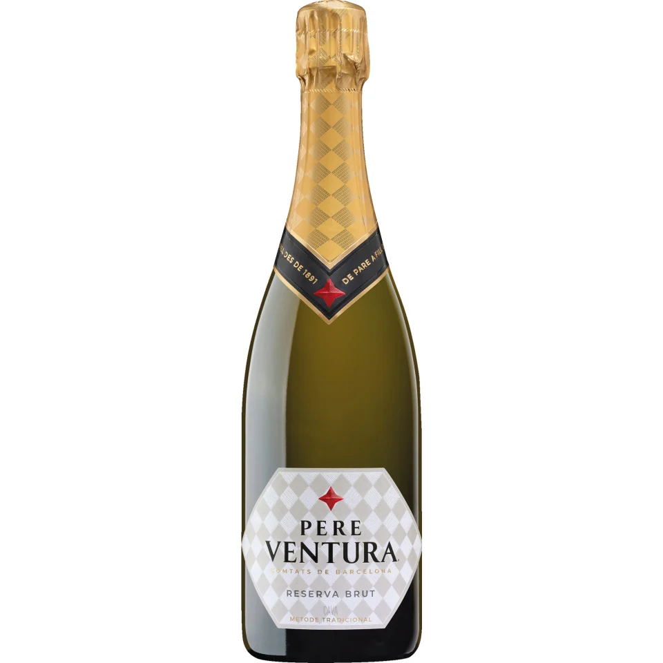 Pere Ventura Cava Reserva, Brut, Cava DO, Katalonien, Schaumwein