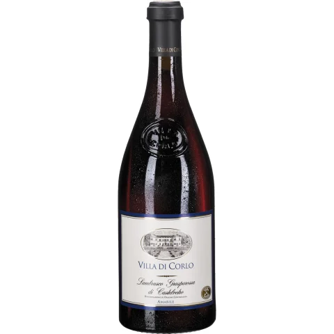Villa di Corlo Lambrusco Amabile, Grasparossa di Castelvetro DOC, Emilia Romagna, 2025, Schaumwein