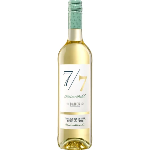 7/7 Tag für Tag, Trocken, Baden, Baden, 2025, Weißwein