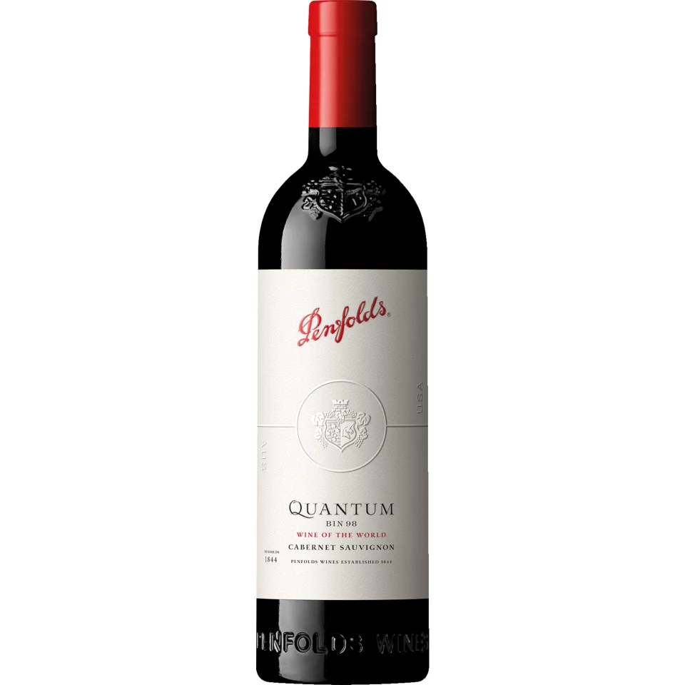 Quantum BIN 98 Cabernet Sauvignon, Wine of the World, 6er Holzkiste, Kalifornien, 2018, Rotwein