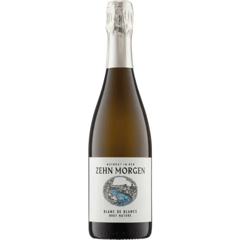 Zehn Morgen Sekt Blanc de Blanc Sekt, Brut, Nahe, Nahe, 2020, Schaumwein
