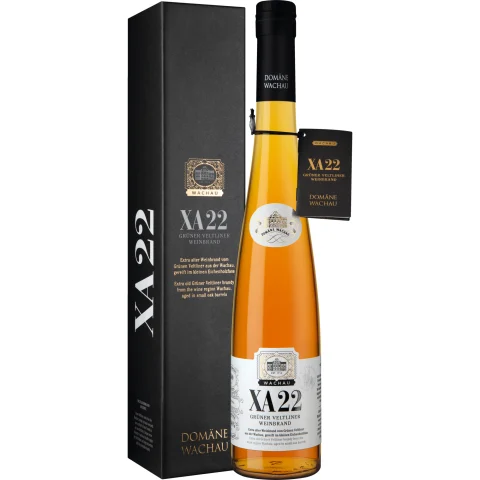 XA22 Grüner Veltliner Weinbrand, 0,5 L, 40 % Vol. im Geschenketui, Spirituosen
