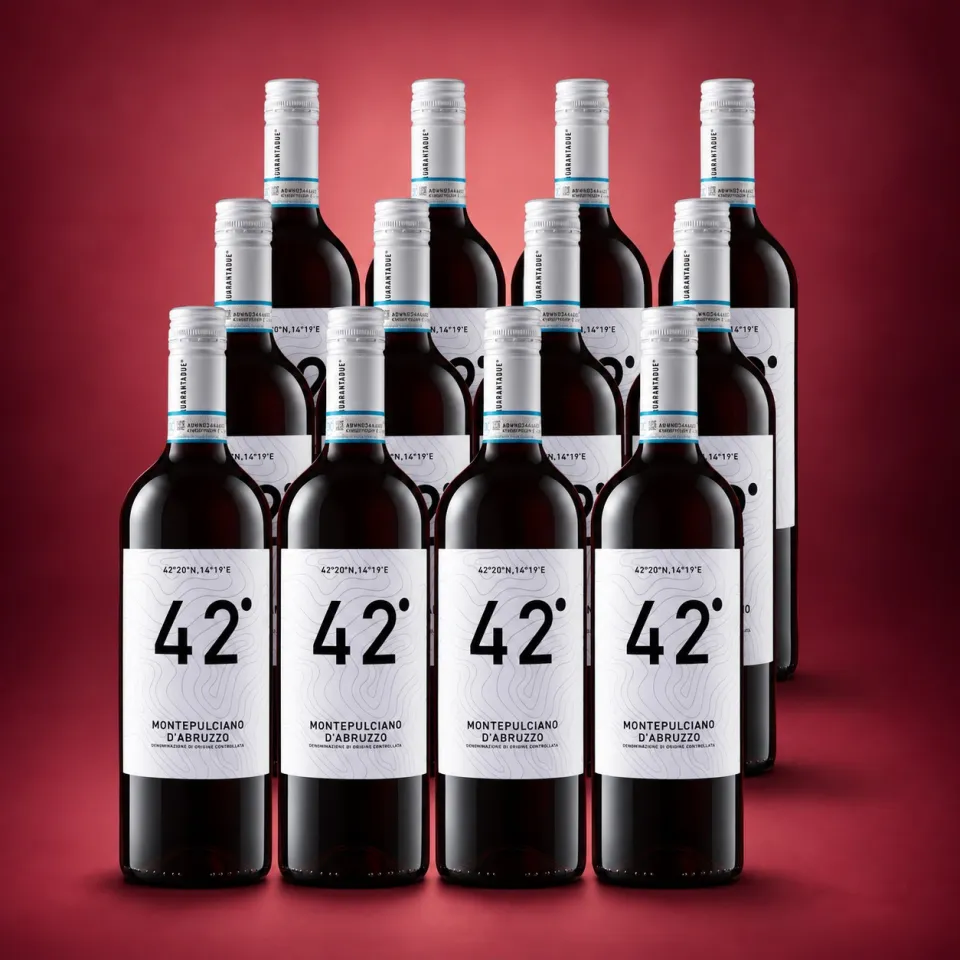 Quarantadue - by Cantina Tollo Montepulciano d'Abruzzo 12er Vorratspaket