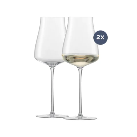Zwiesel Riesling Glas, The Moment, Handmade, 2er Set, Accessoires