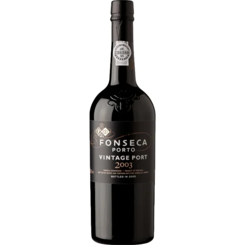 Fonseca Vintage Port, Vinho do Porto DOC, 0,75 L, 20,5% Vol., Douro, 2003, Spirituosen