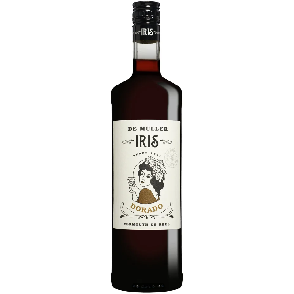 De Muller Vermut »Iris Dorado« - 1,0 L. 1L 15% Vol. Süß aus Spanien
