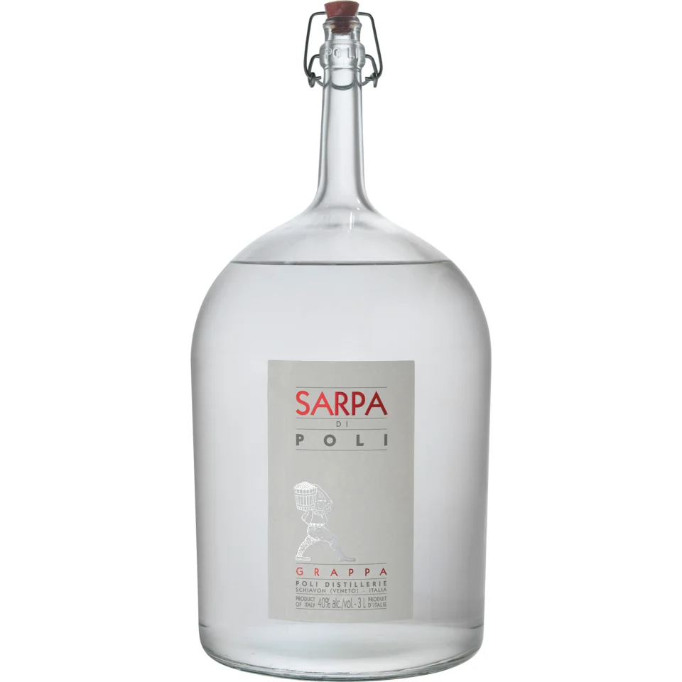 Sarpa di Poli Big Mama Grappa, 3 L, 40 % Vol., Venetien, Spirituosen