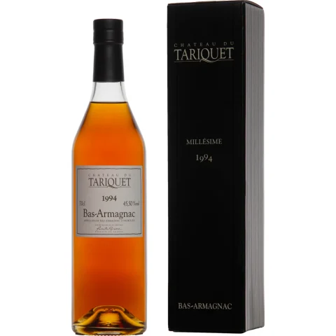 Armagnac Domaine Tariquet Millésime 1994, Armagnac AC, 0,7L, 45,5% Vol, Südwestfrankreich, 1994, Spirituosen