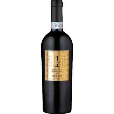 1 Uno Primitivo di Manduria Riserva, Primitivo di Manduria DOC, Apulien, 2022, Rotwein