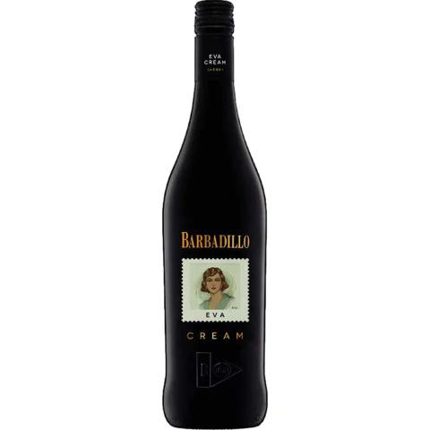 Bodegas Barbadillo Eva Cream Sherry, Jerez-Xérès-Sherry DO, 0,75L, 18% Vol., Sherry/Jerez, Spirituosen