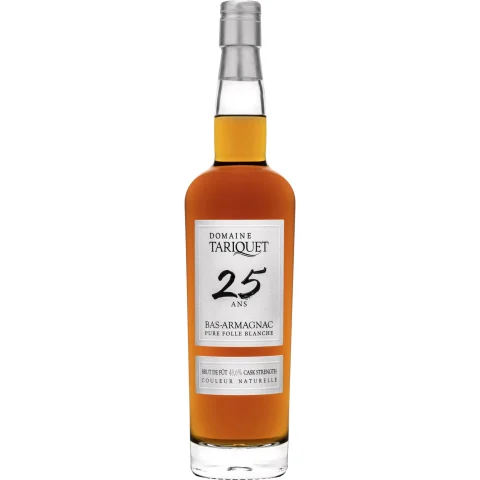 Armagnac Domaine Tariquet Pure Folle Bl. 25 Ans, Armagnac AC, 0,7 L, 48,6% Vol, Südwestfrankreich, Spirituosen