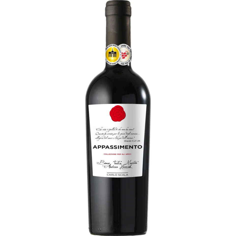 Carlo Scala Appassimento, Puglia IGP, Apulien, 2022, Rotwein