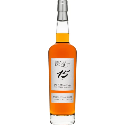Armagnac Domaine Tariquet Pure Folle Bl. 15 Ans, Armagnac AC, 0,7 L, 47,2% Vol, Südwestfrankreich, Spirituosen