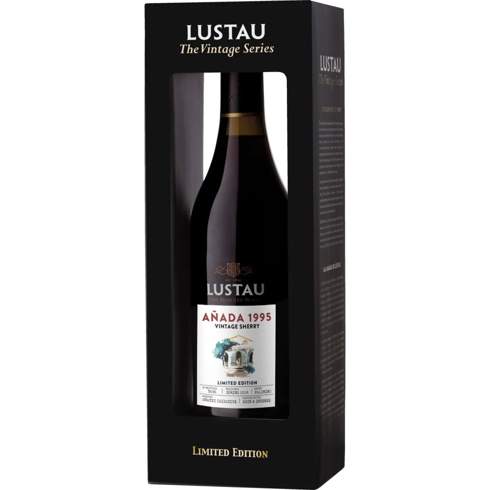 Lustau Añada 1995 Vintage Sherry, 0,5 L, 43 Vol. %, Andalusien, 1995, Spirituosen