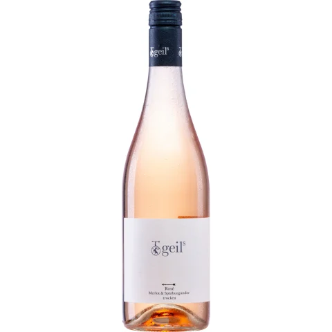 Geils Merlot Spätburgunder Rosé, Trocken, Rheinhessen, Rheinhessen, 2024, Roséwein