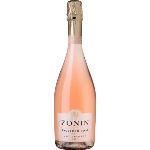 Zonin Prosecco Spumante Rosé Millesimato, Prosecco DOC, Venetien, 2024, Schaumwein