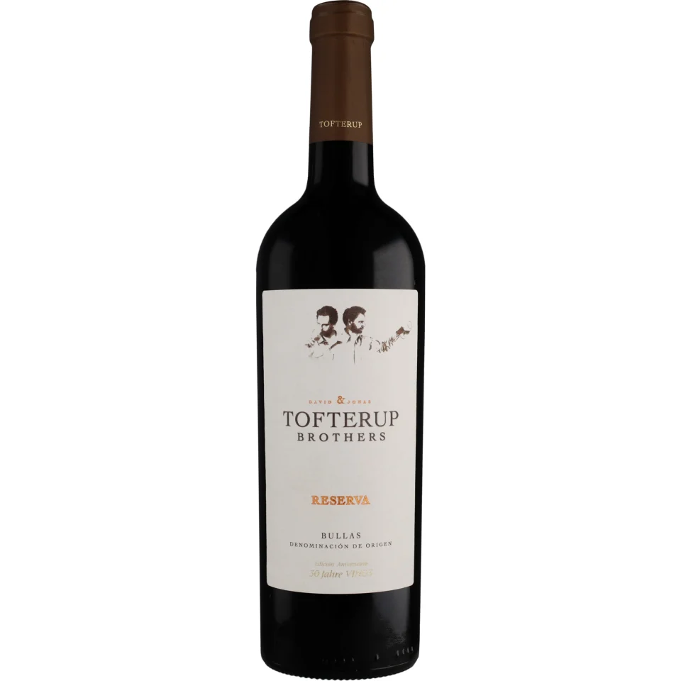 Tofterup Brothers Reserva Edición Aniversario 2021 0.75L 15% Vol. Rotwein Trocken aus Spanien